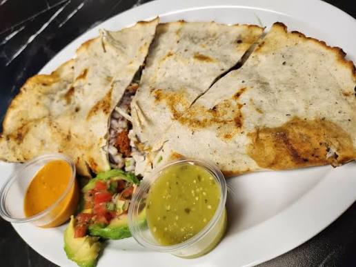 Quesadilla at El Rinconcito Latino